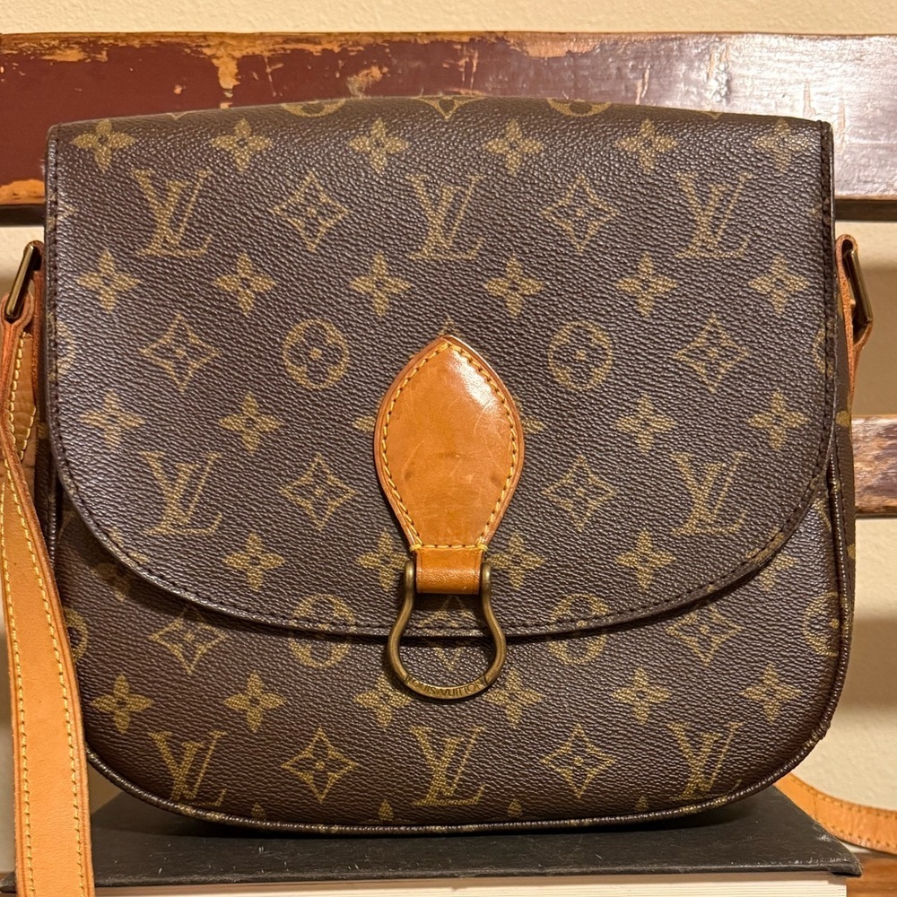Louis Vuitton Monogram St. Cloud GM Crossbody Bag Purse Vintage LV Brown - Picture 2 of 16